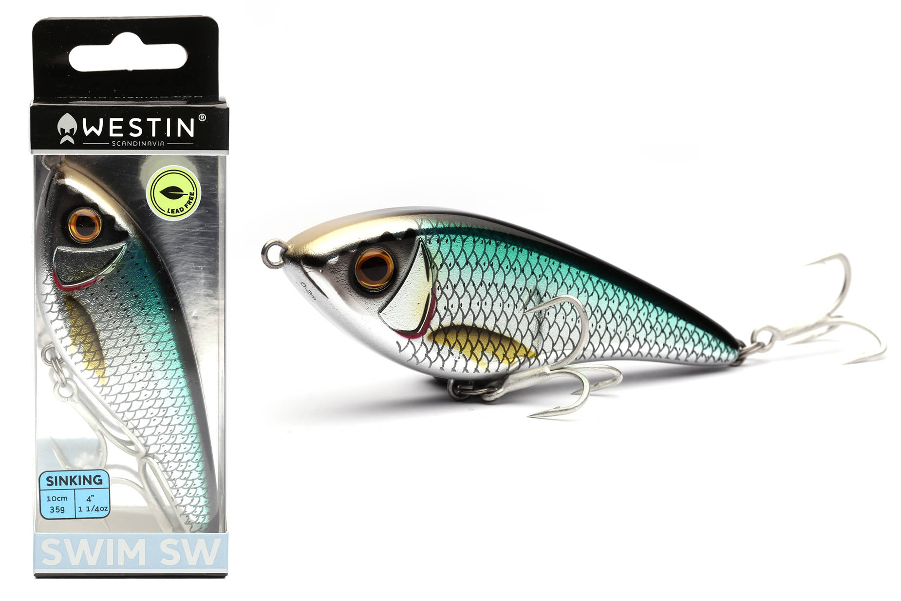 Jerk Swim Sw Glidebait Cm G Chrome Sardine Westin Przyn Ty