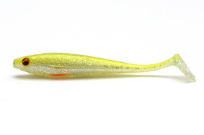 15604-800/1 - DAIWA GUMA PROREX MICRO SHAD DF - GHOST LIME