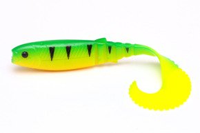 618 - SAVAGE GEAR GUMA CANNIBAL CURL TAIL - FIRETIGER