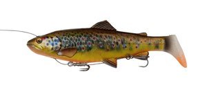 72383 - SAVAGE GEAR GUMA 4D LINE THRU RATTLE TROUT - BROWN TROUT UV 27,5cm/258g