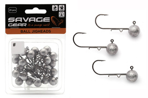 GŁÓWKI JIGGOWE SAVAGE GEAR  BALL 1/0-25szt