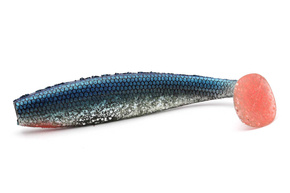 GUMA IRON CLAW JUST SHAD - DARK HERRING UV