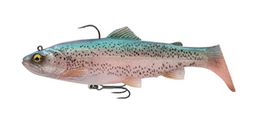 GUMA SAVAGE GEAR 3D TROUT RATTLE SHAD 20,5cm/135g - CLEAR RAINBOW TROUT