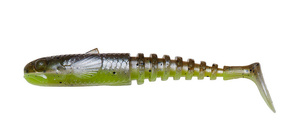 GUMA SAVAGE GEAR GOBSTER SHAD - GREEN PEARL YELLOW