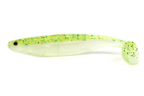 GUMA WESTIN SHAD TEEZ SLIM - SPARKLING CHARTREUSE