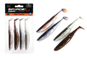 GUMY SAVAGE GEAR CRAFT BLEAK CLAM CLEAR WATER MIX 12cm