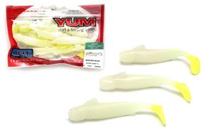 GUMY YUM SAMURAI SHAD GLOW CHART TL 10cm/10szt