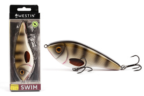 JERK WESTIN SWIM GLIDEBAIT 10cm/31g- CRYSTAL PERCH