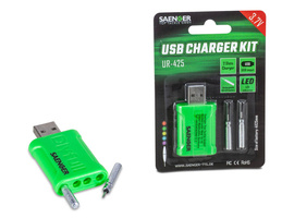 ŁADOWARKA USB DO BATERII W SPŁAWIKACH LED