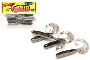 LCHG5 - LUNKER CITY GUMA  HYDROTAIL GRUB S,OKE PPR SHNR 4"/10szt