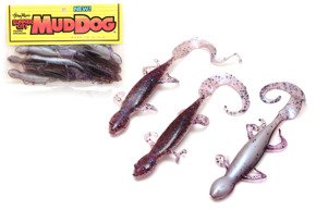 LCMD73 - LUNKER CITY GUMA MUD DOG PURPLE MAJESTY