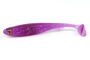 NSC - FOX RAGE GUMA SLICK SHAD - PURPLE RAIN UV