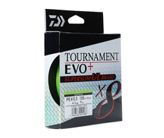 PLECIONKA DAIWA TOURNAMENT X8 EVO+ SUPERSLIM UL 0,4/135m