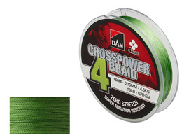 PLECIONKA DAM CROSSPOWER 4 BRAID 0,15mm/150m - GREEN