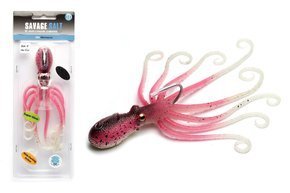 PRZYNĘTA SAVAGE GEAR 3D OCTOPUS - UV PINK GLOW