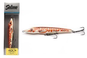 QJA009 - SALMO WOBLER JACK FLOATING 18cm - ALBINO PIKE