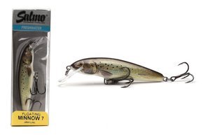 QMW159 - SALMO WOBLER MINNOW FLOATING 7cm - GRAYLING