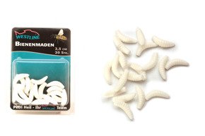 SZTUCZNY ROBAK WESTLINE MAGGOTS - WHITE