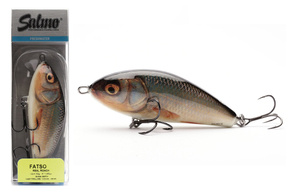 WOBLER SALMO FATSO FLOATING 10cm - REAL ROACH