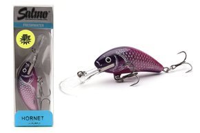 WOBLER SALMO HORNET SINKING 3,5cm- UV PURPLE