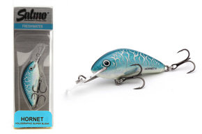 WOBLER SALMO HORNET SINKING 5cm - HOLO SUPER BLEAK