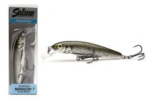 WOBLER SALMO MINNOW SINKING 5cm - OLIVE BLEAK