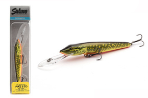 WOBLER SALMO PIKE FLOATING SDR 9cm - HOT PIKE