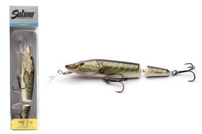 WOBLER SALMO PIKE JOINTED DEEP RUNNER 11cm - REAL PIKE