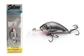 WOBLER SALMO RATTLIN HORNET F 3,5cm- SILVER HOLOGRAPHIC SHAD