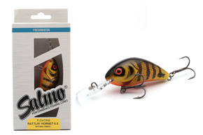 WOBLER SALMO RATTLIN HORNET F 5,5cm - NATURAL PERCH