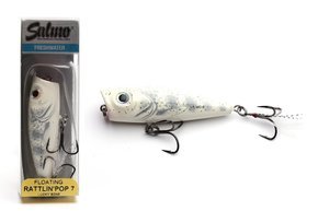 WOBLER SALMO RATTLIN POP F 7cm-LUCKY BONE