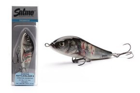 WOBLER SALMO RATTLIN SLIDER SINKING 8cm - SNWD