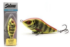 WOBLER SALMO SLIDER FLOATING 10cm - BRIGHT PERCH