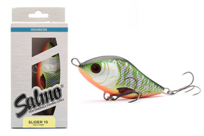 WOBLER SALMO SLIDER FLOATING 10cm - HOLO TIGER