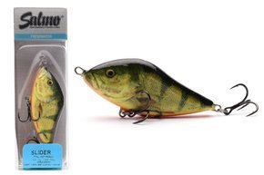 WOBLER SALMO SLIDER SINKING 10cm - REAL HOT PERCH