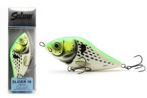 WOBLER SALMO SLIDER SINNKING 16cm - LIME SLIDE