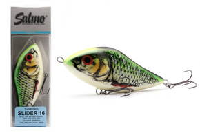 WOBLER SALMO SLIDER SINNKING 16cm - SPOTTED SILVER ROACH