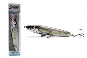 WOBLER SALMO SWEEPER SINKING 10cm - SILVER CHARTREUSE SHAD