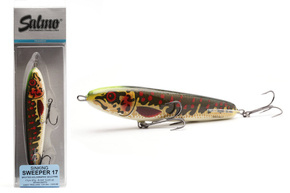 WOBLER SALMO SWEEPER SINKING 17cm - HOLOGRAPHIC GOLD PIKE