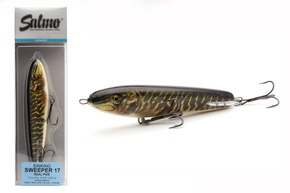 WOBLER SALMO SWEEPER SINKING 17cm - REAL PIKE