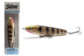 WOBLER SALMO SWEEPER SINKING 17cm - SPOTTED EMERALD PERCH