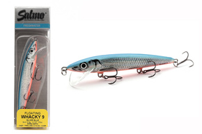 WOBLER SALMO WHACKY FLOATING 15cm - SILVER BLUE