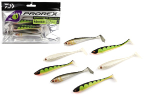 ZESTAW GUM DAIWA PROREX DUCKFIN SHAD - UV NATURE MIX 9cm