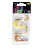 ZESTAW GUM FOX RAGE MICRO GRUB TAIL UV 4cm-3g