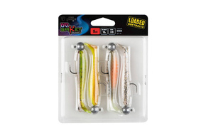 ZESTAW GUM FOX RAGE SPIKEY SHAD UV  12cm/15g