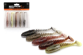 ZESTAW GUM SAVAGE GEAR GOBSTER SHAD CLEAR WATER MIX UV 7,5cm