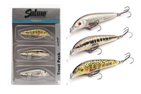 ZESTAW WOBLERÓW SALMO TROUT PACK 3szt