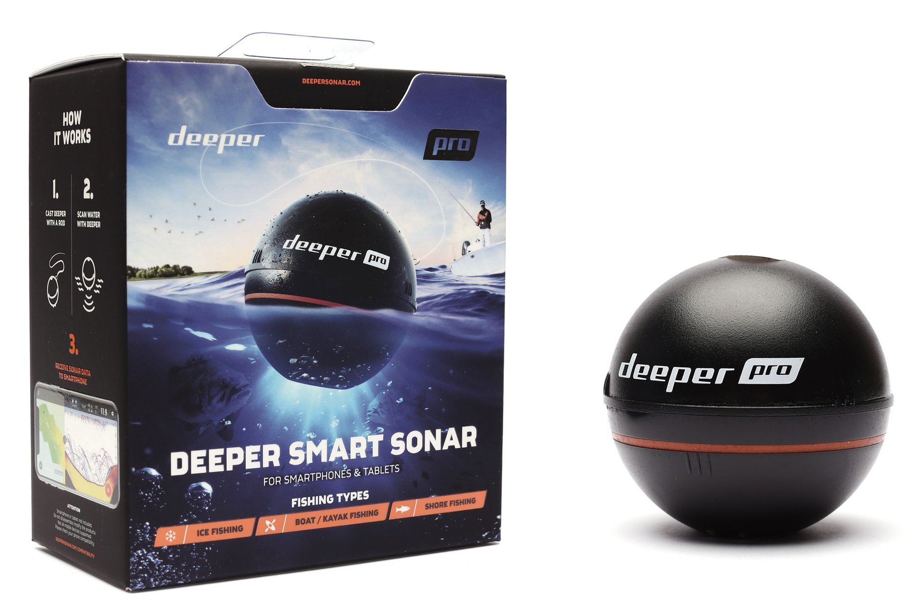 Эхолот беспроводной deeper smart sonar pro какое приложение скачать