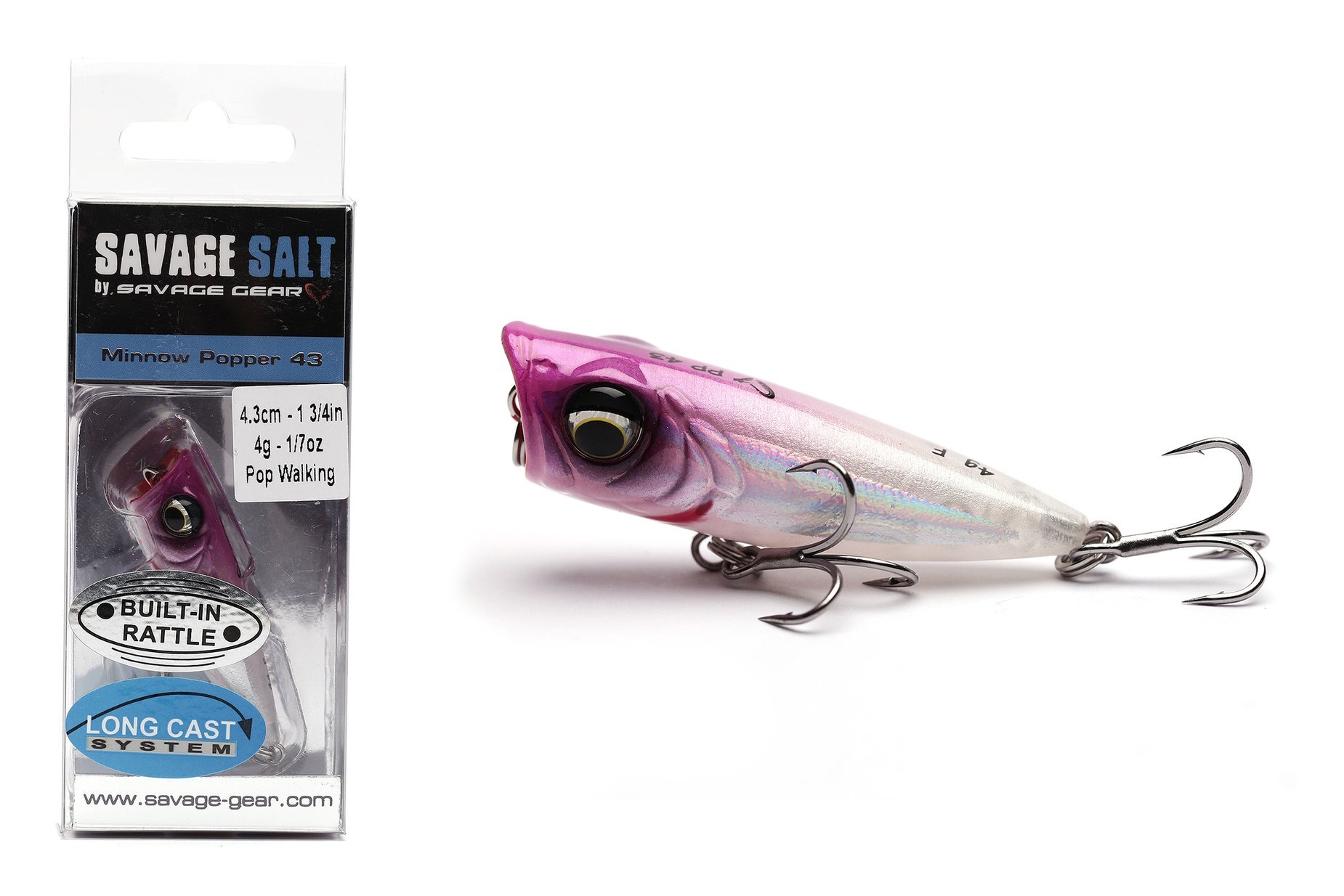 Savage Gear 3D Topwater Bat 4in