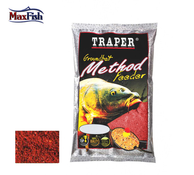 00177 - TRAPER ZANĘTA METHOD FEEDER TRUSKAWKA 750g